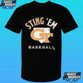 Georgia Sting Em Tech Baseball Home Plate Shirt