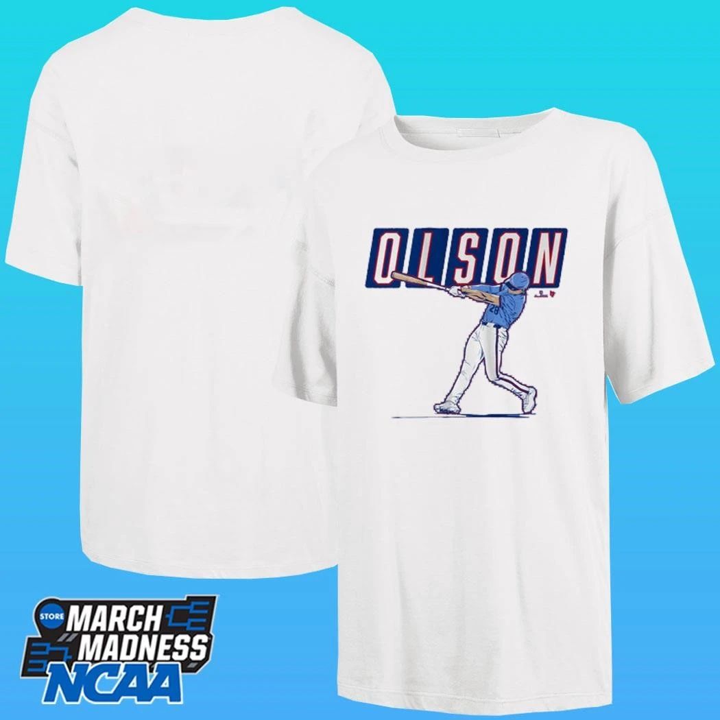 Matt Olson Atl Slugger Swing Shirt