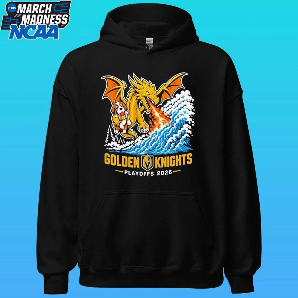 Vegas Golden Knights Golden Knights Playoff 2026 Cluiche Ceannais Chomhdhála An Iarthair Shirt