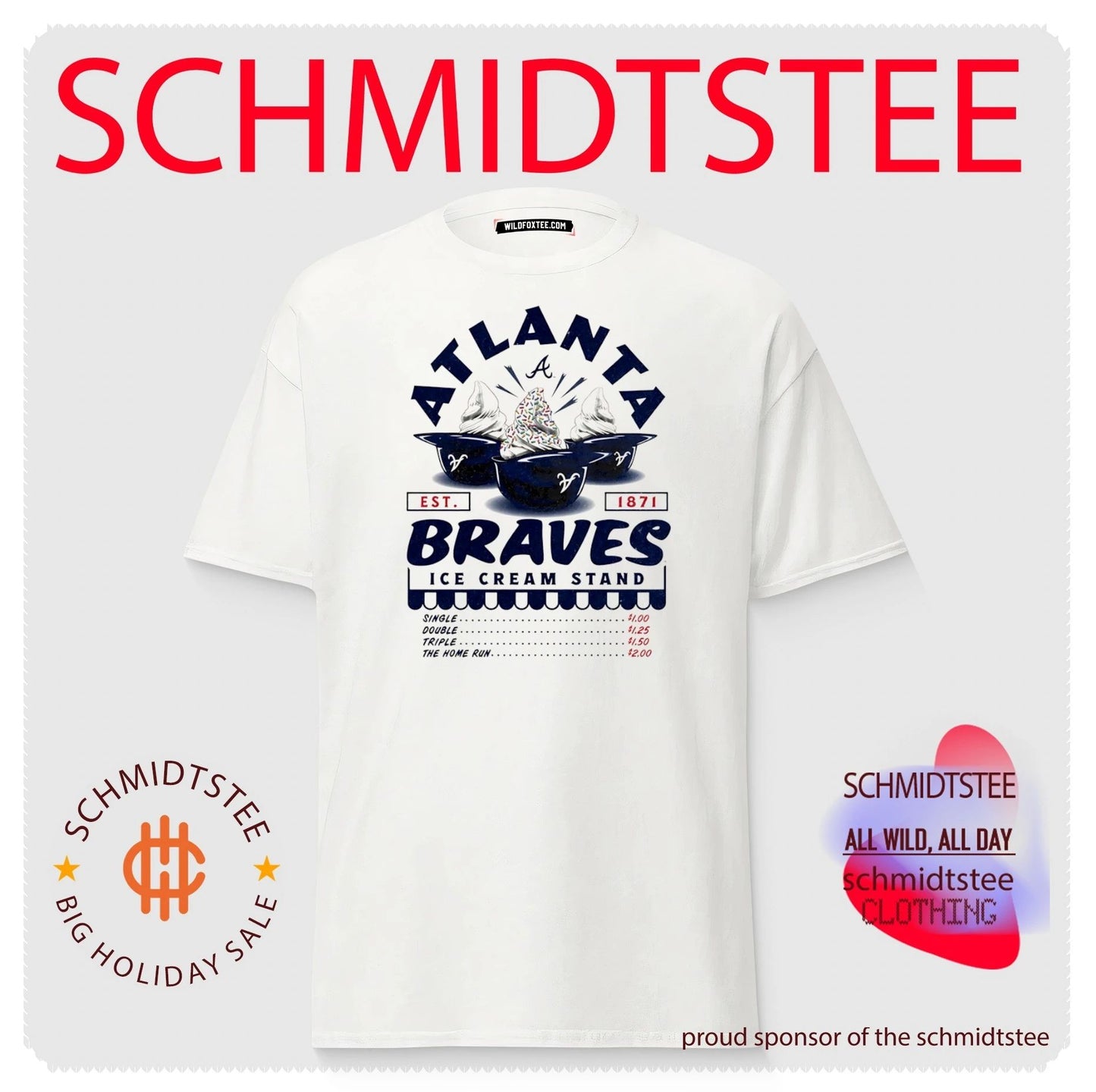 Atlanta Braves Ice Cream Stand shirt