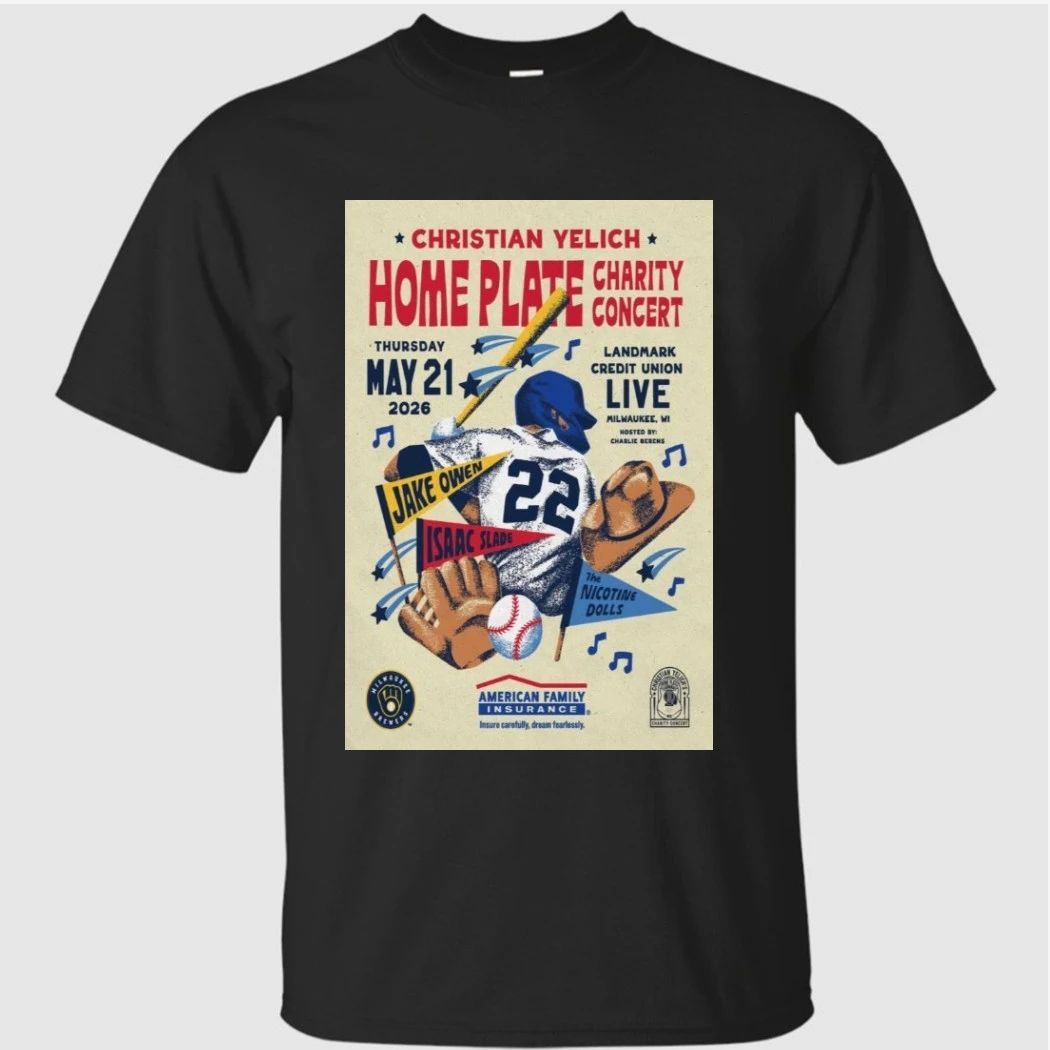 Christian Yelich Poster Milwaukee, Mi May 21 2026 Shirt