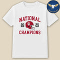 Indiana Football 2025 CFP National Champions Helmet Shirt