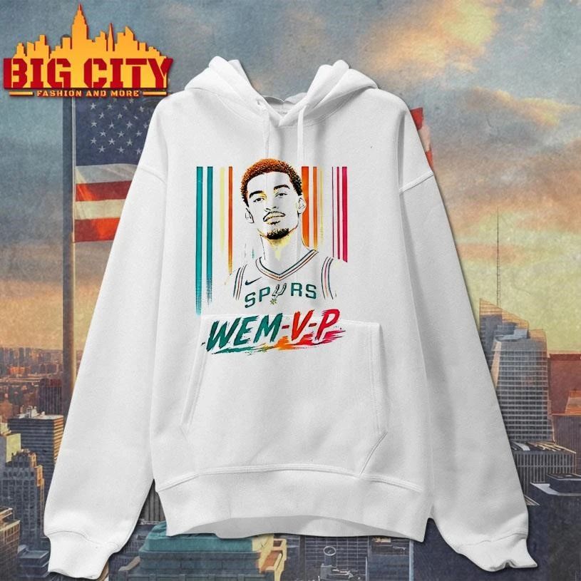 Victor Wembanyama San Antonio Spurs Nba Spurs Wemvp White Shirt