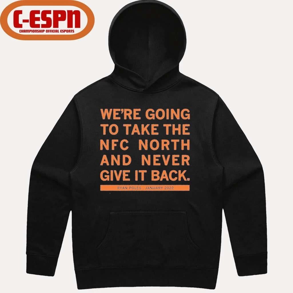 Ryan Poles Chicago Bears Take The North Shirt