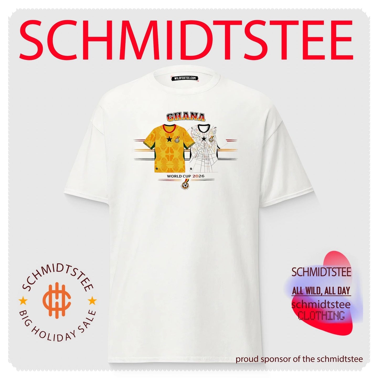 Ghana World Cup 2026 graphic shirt