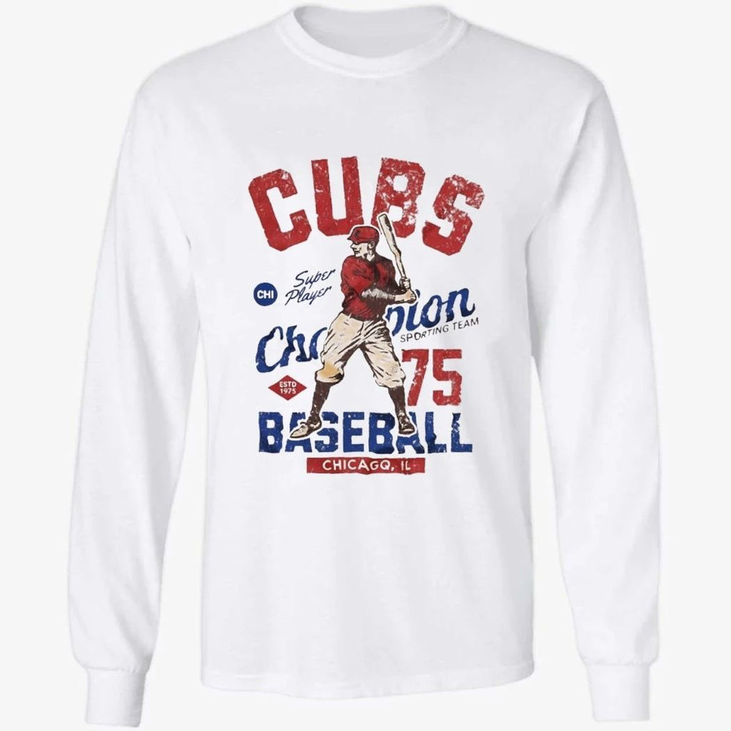 Cubs Baseball Chicago Retro Superstar Player Fan Shirt