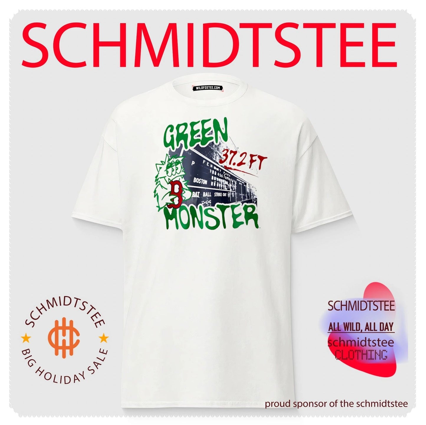 Boston Red Sox Green Monster Local vintage shirt