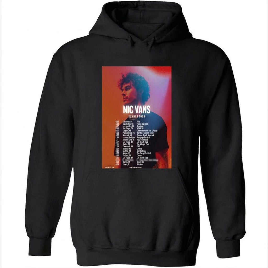 Nic Vans Tour 2026 Poster New Shirt