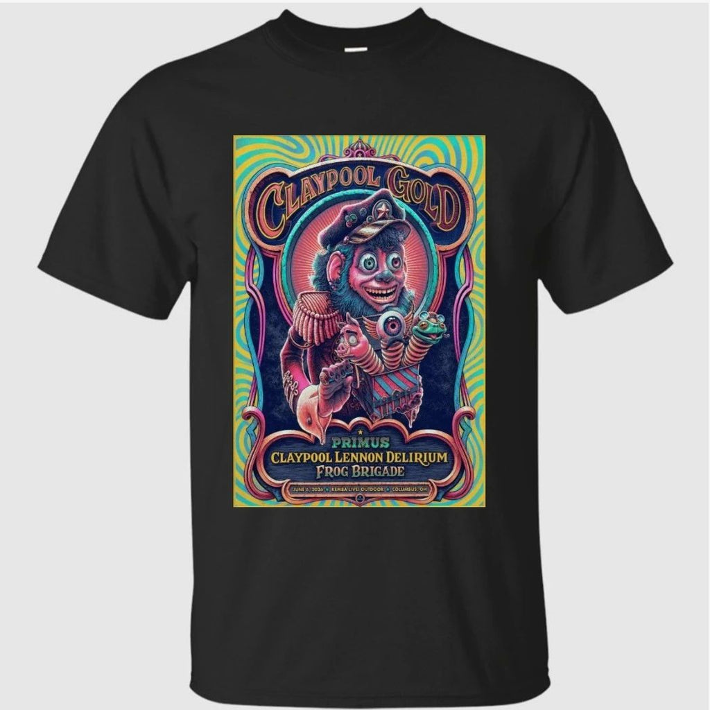 Primus Columbus Tour On June 6 2026 Poster Shirt