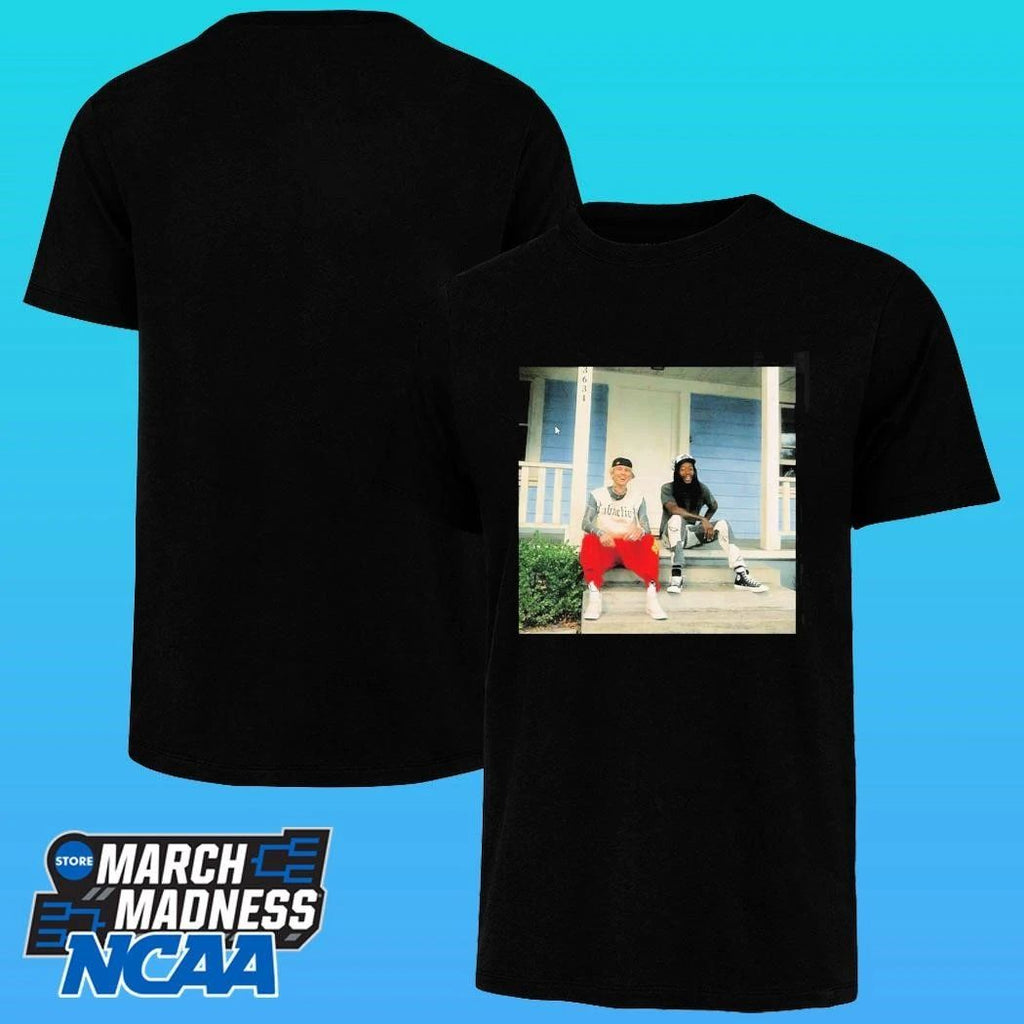 Machine Gun Kelly Mgk X Wiz Khalifa Blog Era Boyz Mixtape Cover Shirt