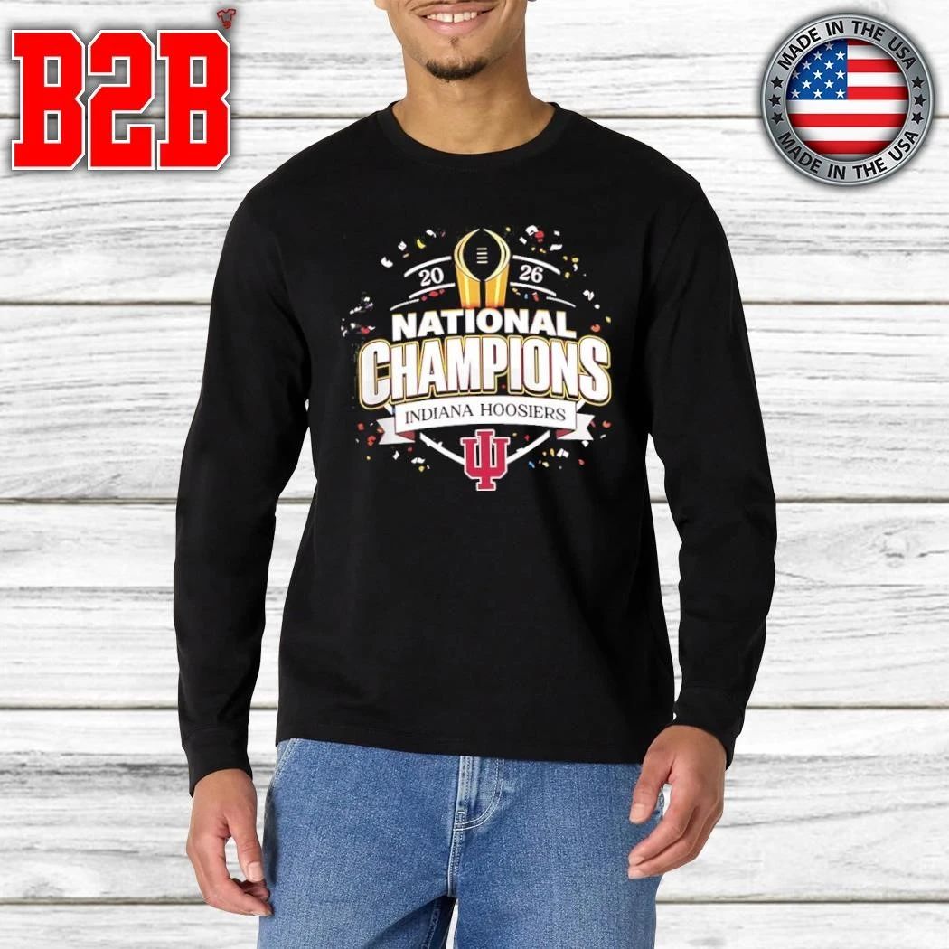 Indiana Hoosiers National Champions 2026 Trophy Shirt