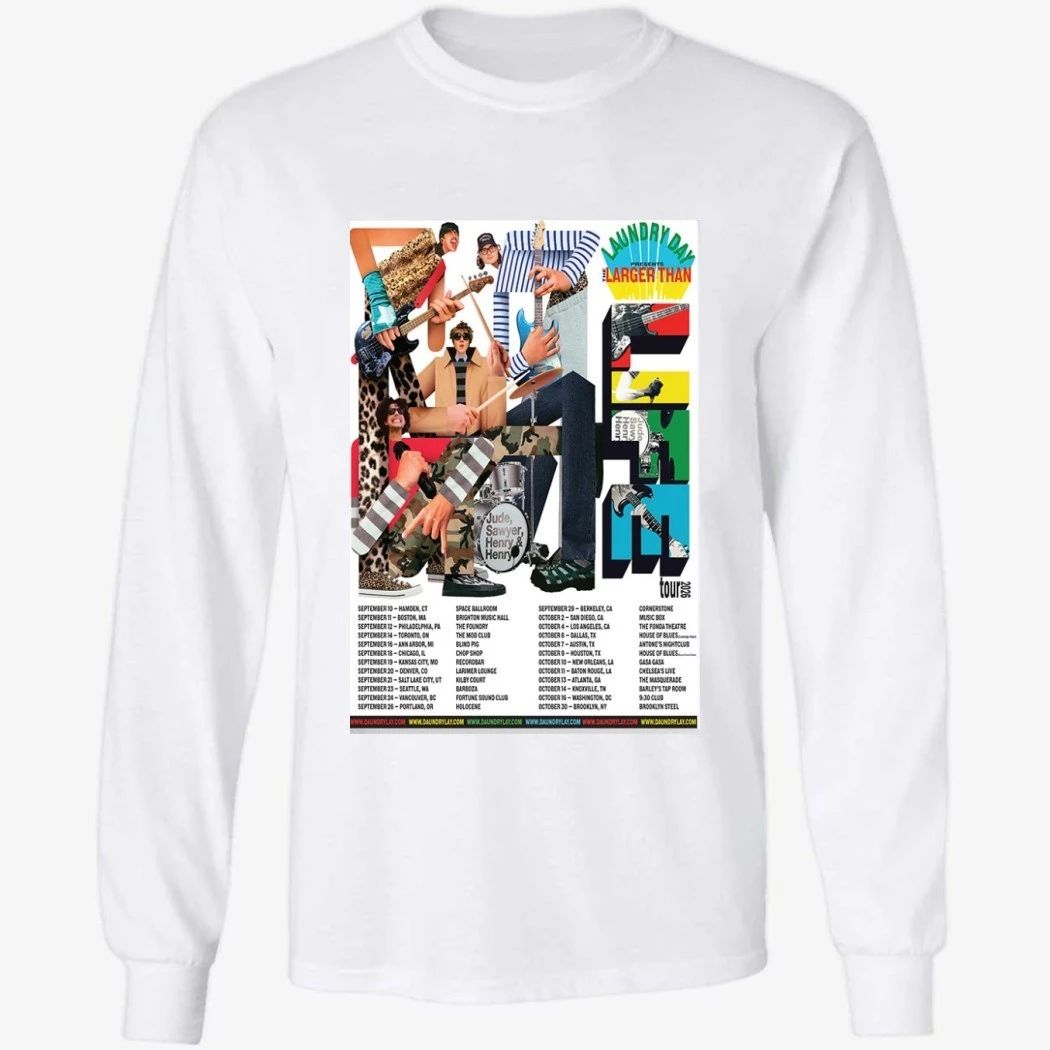 Laundry Day Fall Tour 2026 Poster Shirt