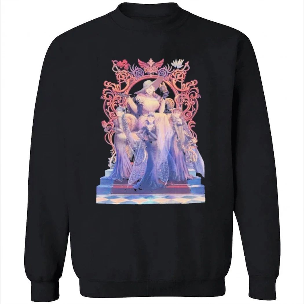 Babymetal x Residen Evil Capcom 30th Anniversary 2026 Lady Dimitrescu Merch The Ladies Shirt