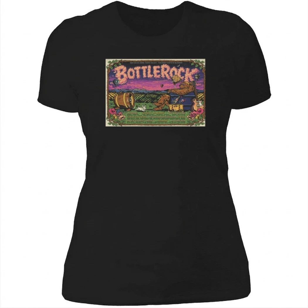 BottleRock Napa Valley Festival 2026 Poster Shirt