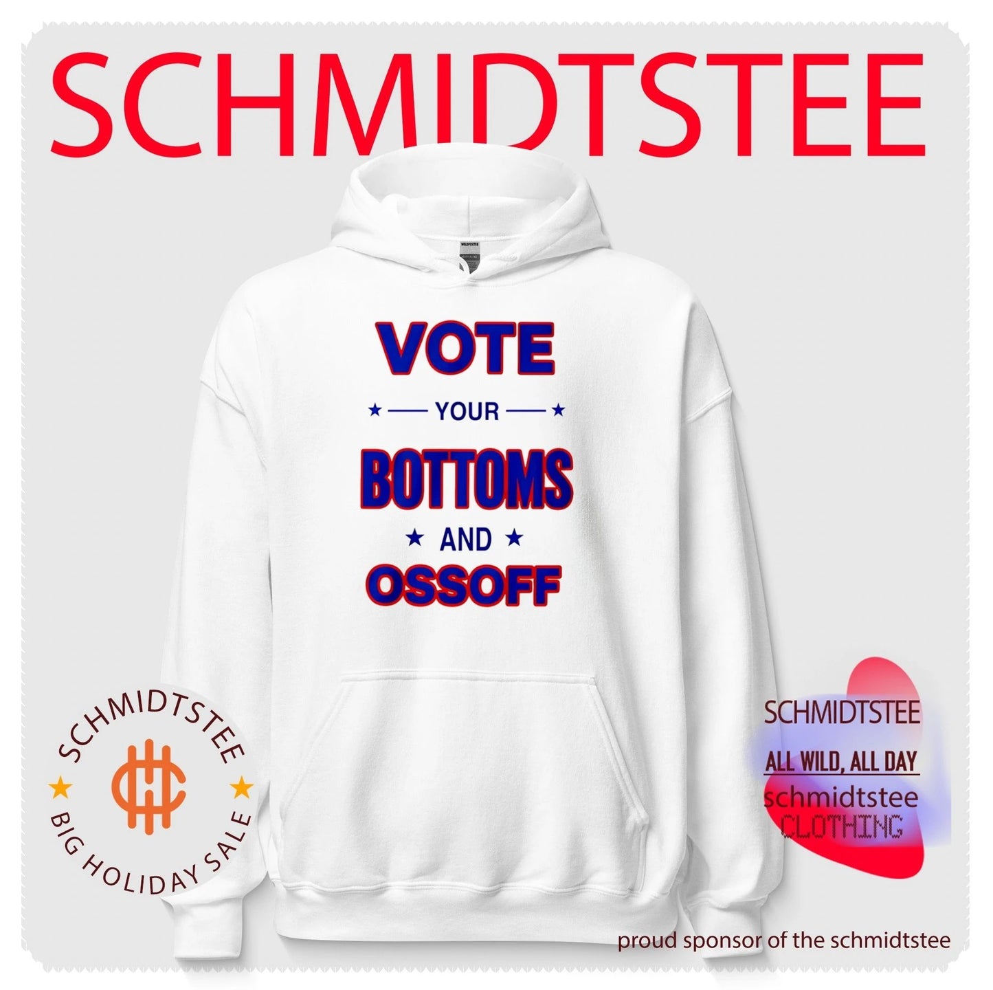 Vote Your Bottoms And Ossoff 2026 shirt