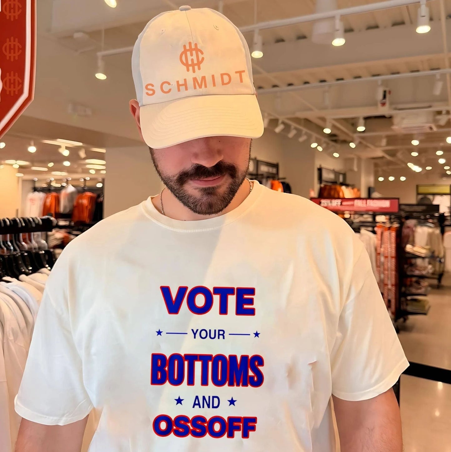 Vote Your Bottoms And Ossoff 2026 shirt