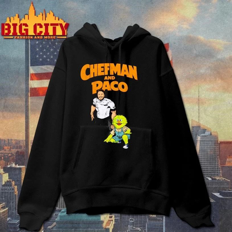 Chefman And Paco Cartoon Mascot Graphic Shirt