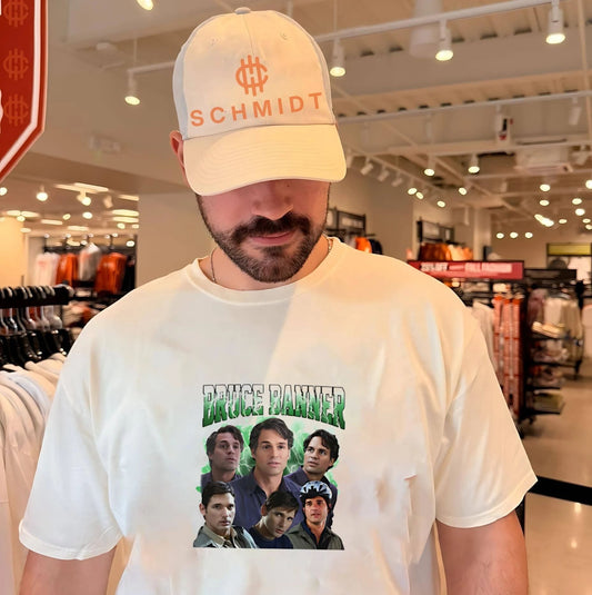 Bruce Banner picture collage shirt
