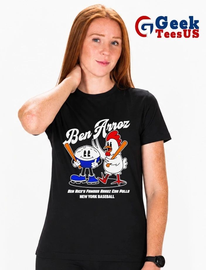 Ben Rice famous arroz con pollo New York Yankees baseball shirt