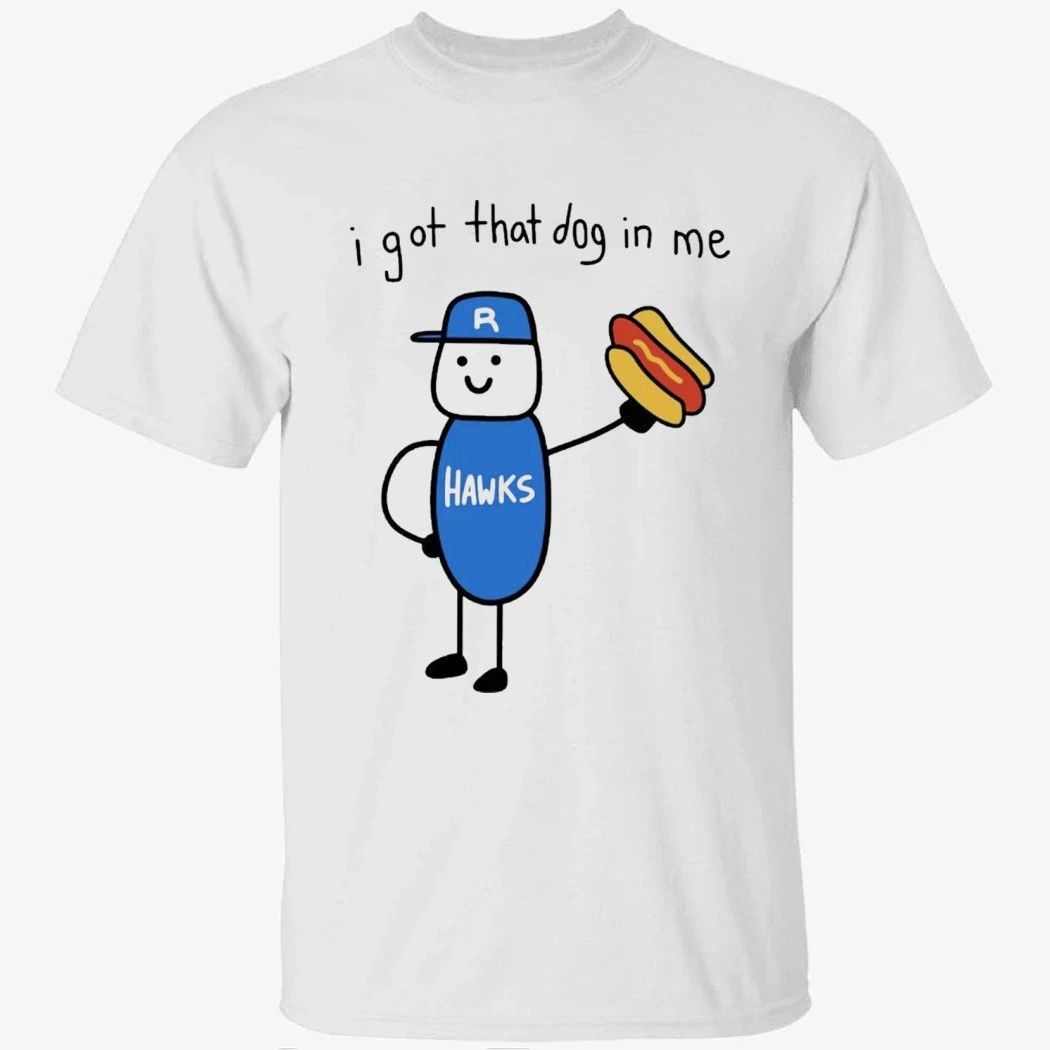 I Got That Dog In Me Edmonton Riverhawks Fan Baseball Shirt