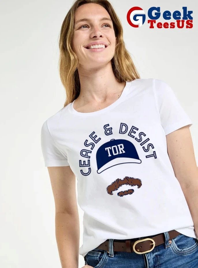 C&D Stache Dylan Cease Toronto Blue Jays baseball shirt