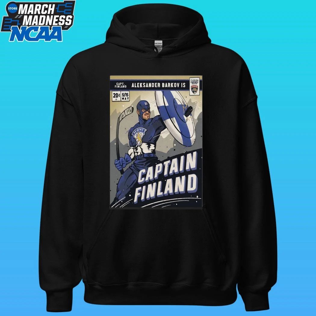 Aleksander Barkov Captain Finland Poster Shirt