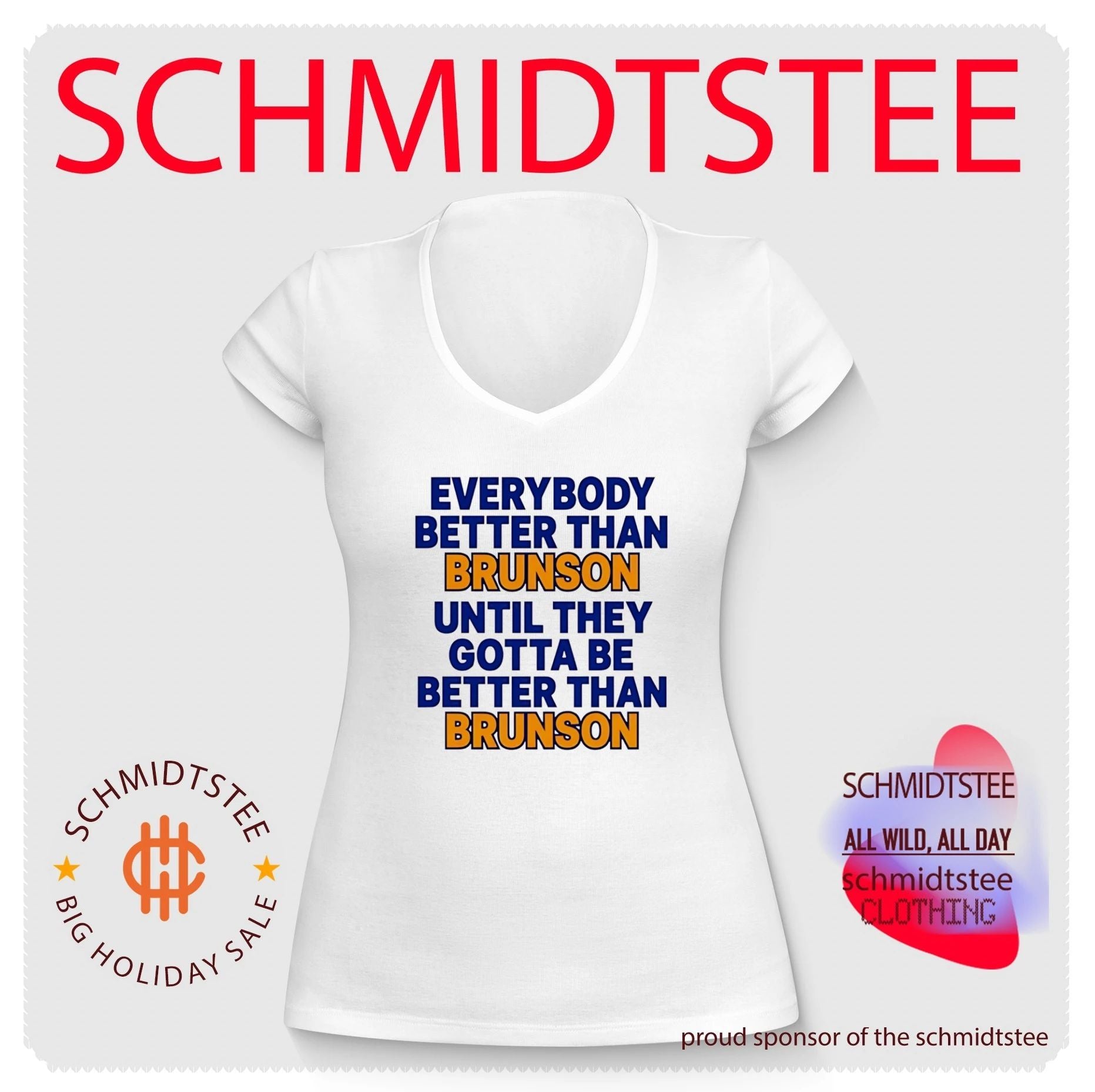 New York Knicks everybody better than Brunson until they gotta be better than Brunson shirt