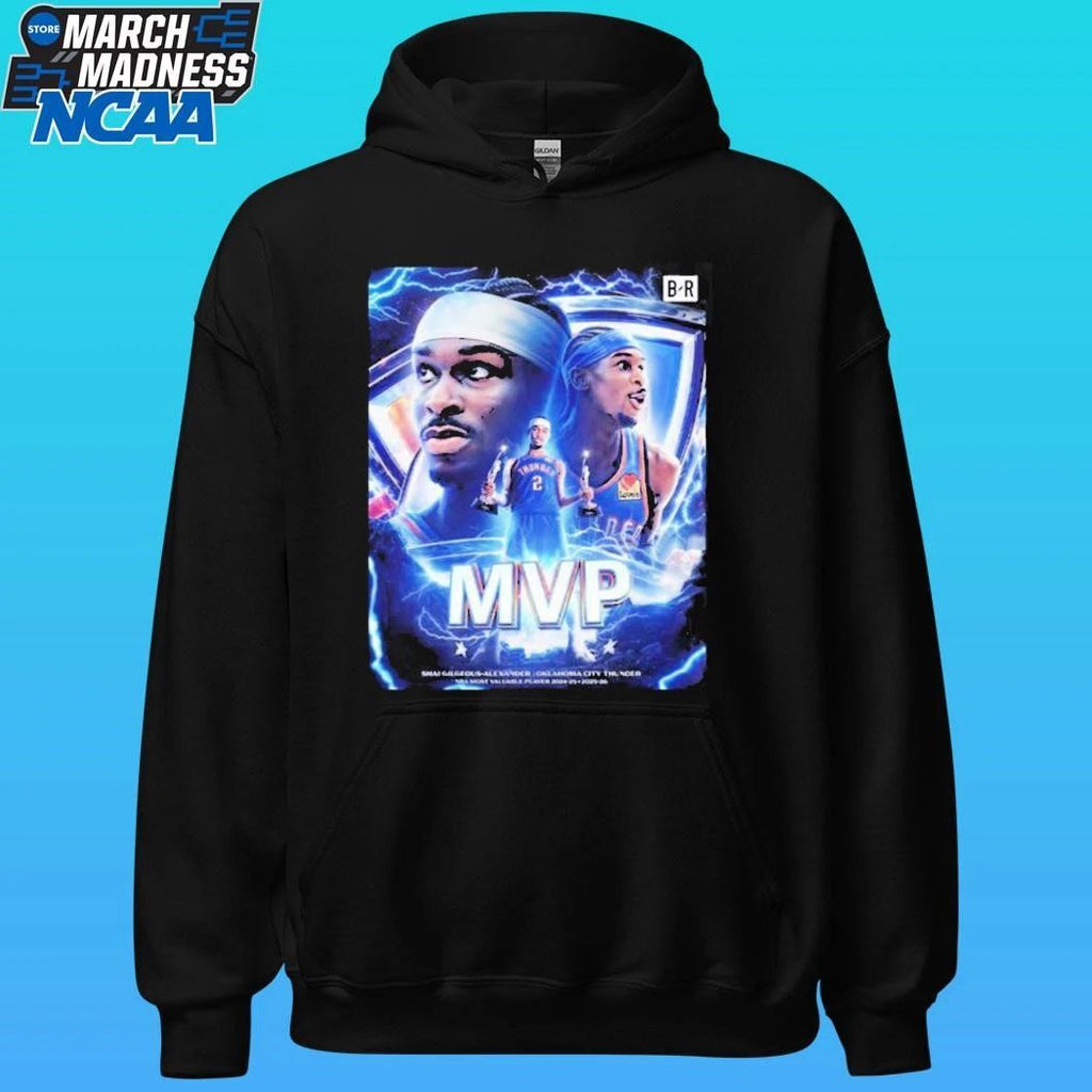 Shai Gilgeous Alexander Sga Oklahoma City Thunder 2026 Nba Back To Back Mvp Shirt