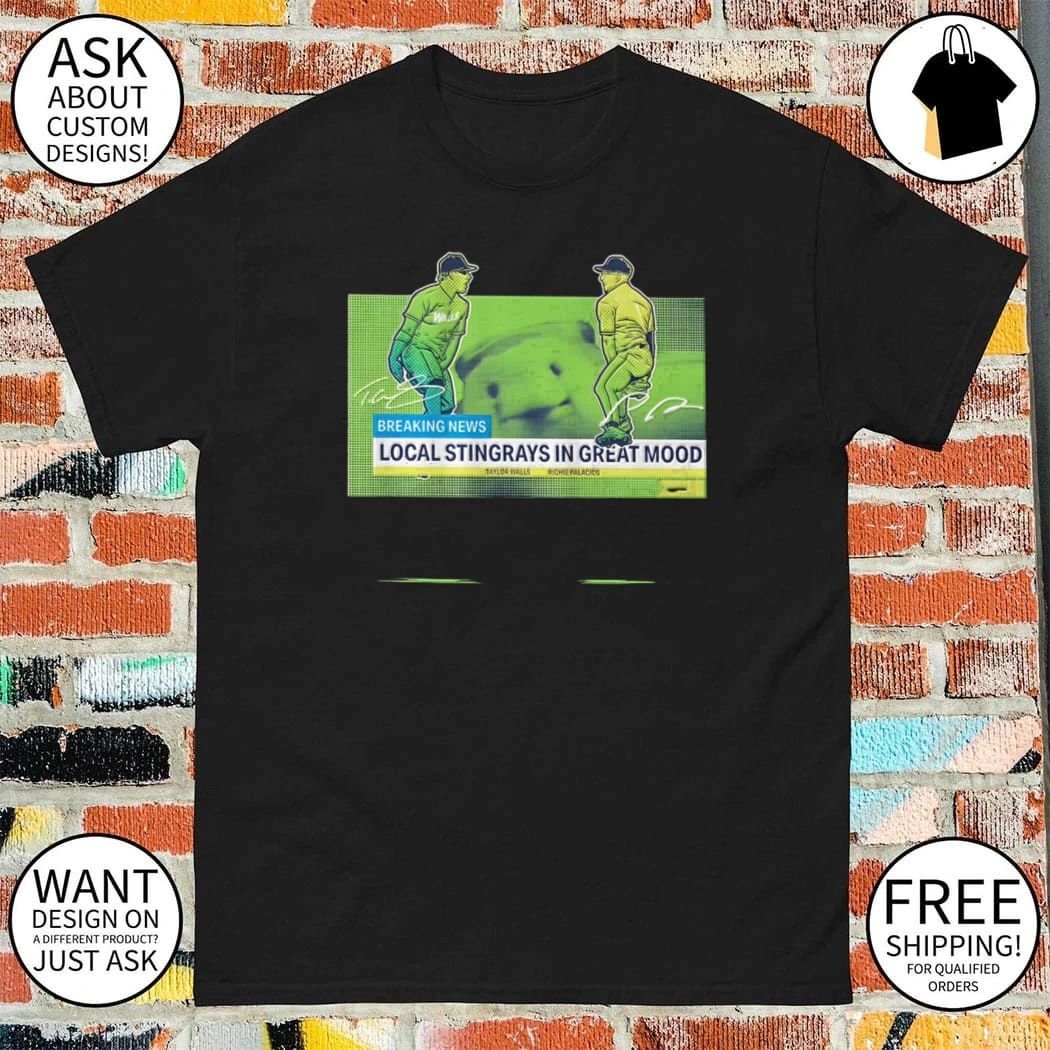 Tampa Bay Baseball Breaking News Local Stingrays In Great Mood shirt