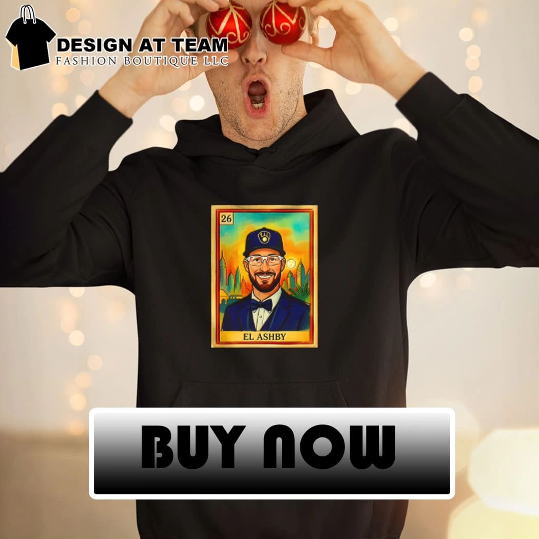 Aaron Ashby El Ashby Loteria Card Brewers Baseball shirt