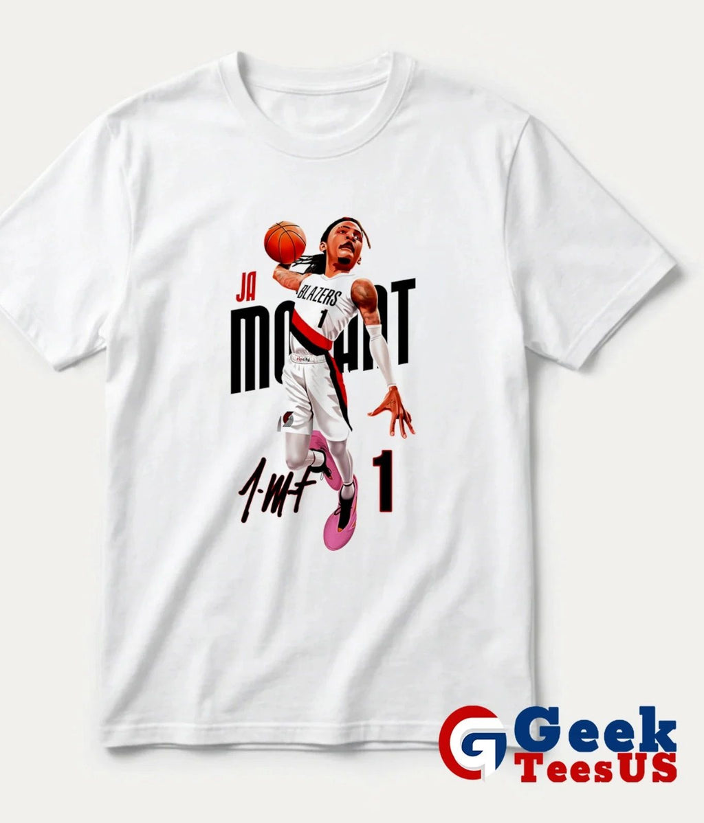 Ja Morant Portland Trail Blazers City 1 basketball signature shirt
