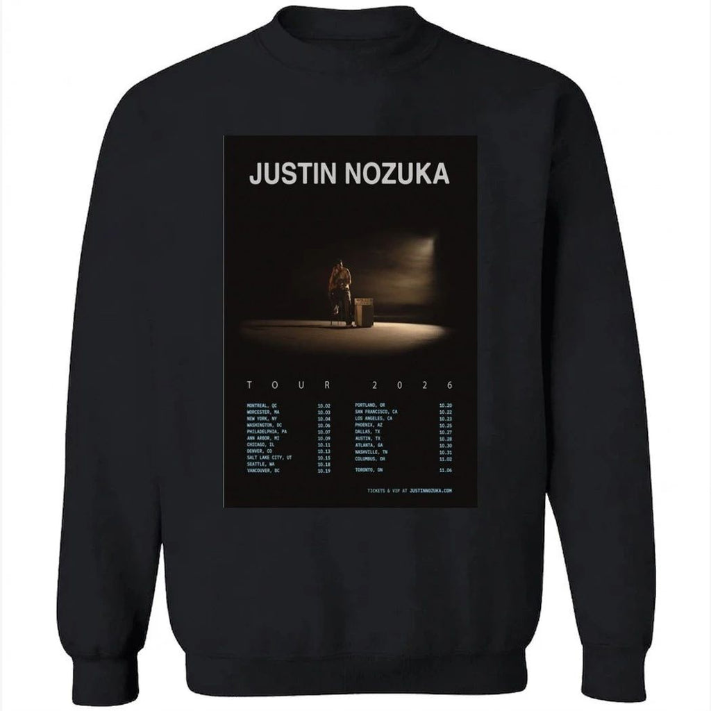 Justin Nozuka Tour Oct 2026 Poster Shirt