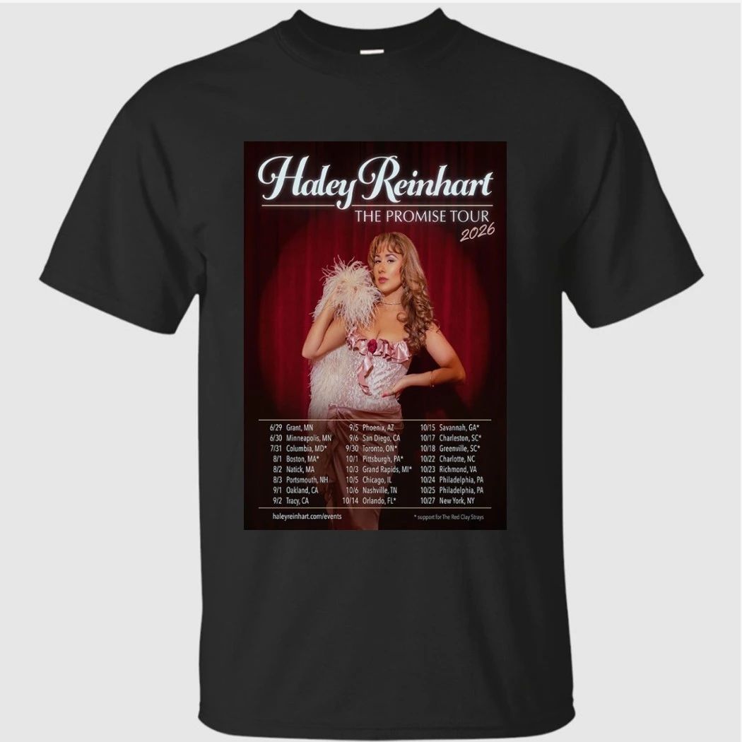 Haley Reinhart Summer Tour 2026 Poster Shirt