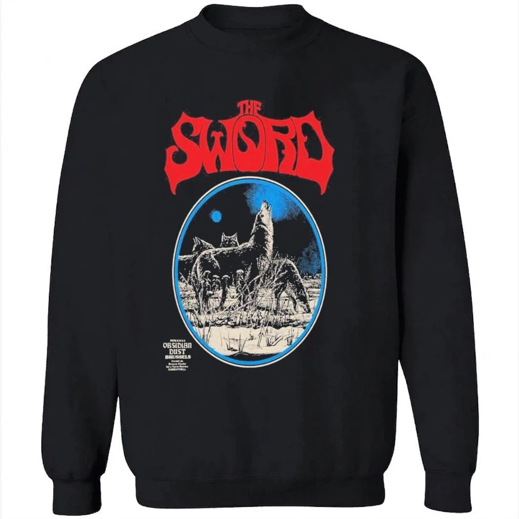 The Sword Brussels, Belgium Poster May 17 2026 Shirt