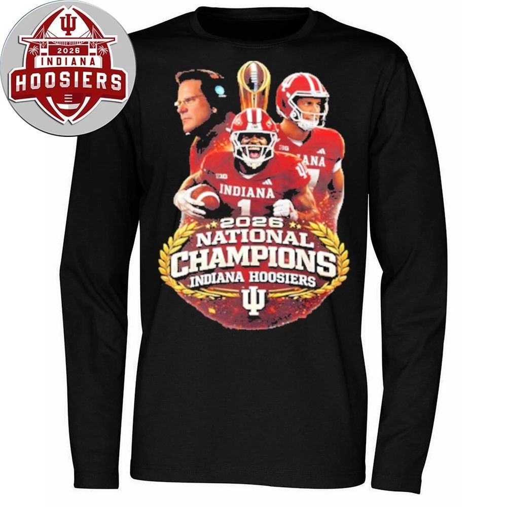 Indiana Hoosiers Team 2026 National Champions Cup And Logo T-Shirt