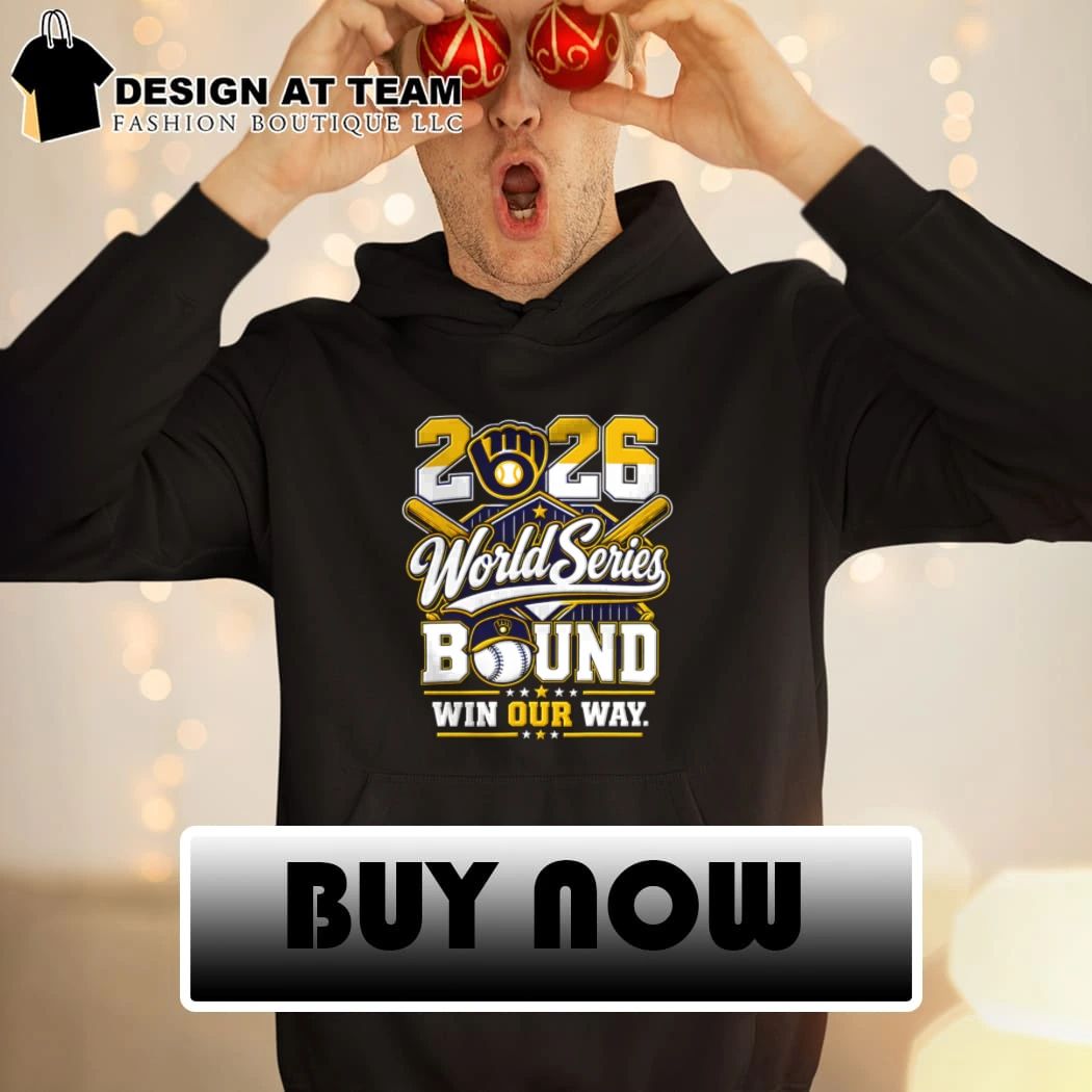 Milwaukee Brewers 2026 World Series Bound Baseball Graphic shirt