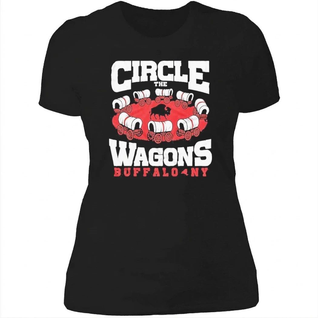 Circle The Wagons Buffalo NY Bills Football Fan Shirt