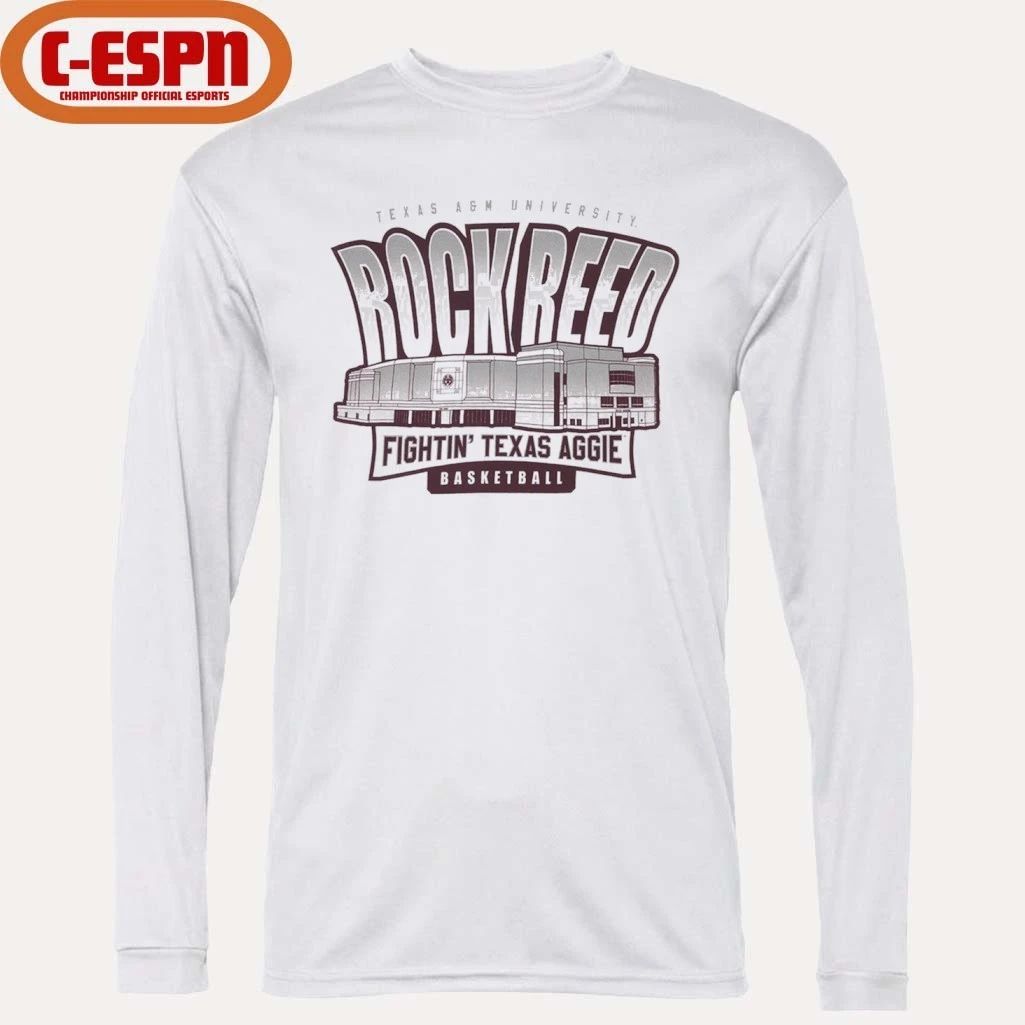 Texas A&M Aggies Rock Reed Basketball T-Shirt