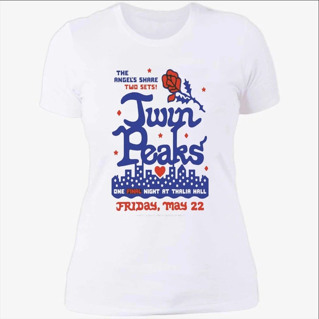 Twin Peaks Dudes One Final Night At Thalia Hall May 22 2026 Poster Shirt
