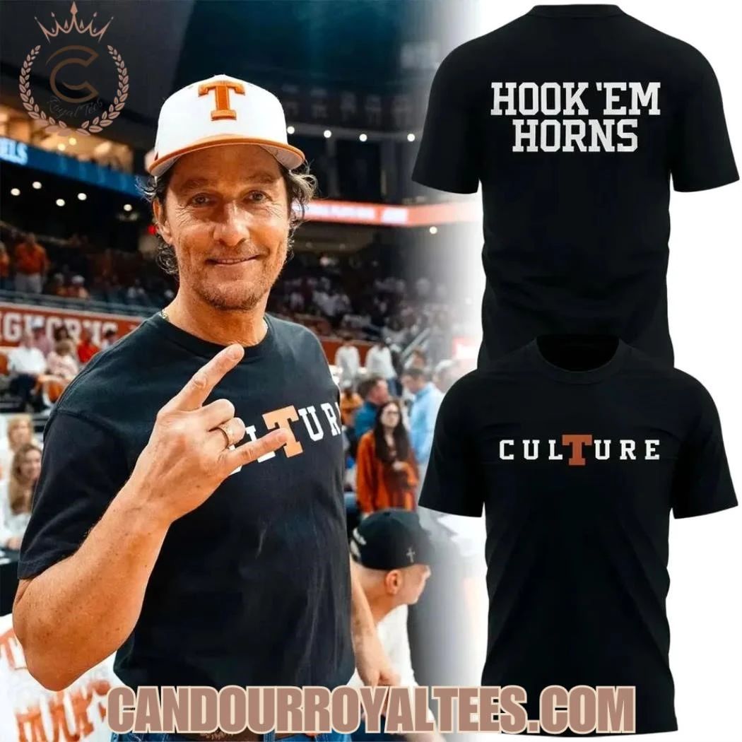 Texas Longhorns Culture Hook Em Horns Shirt