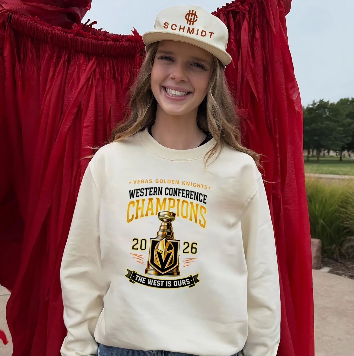 Western Conference Champions 2026 Vegas Golden Knights The West is ours trophy shirt