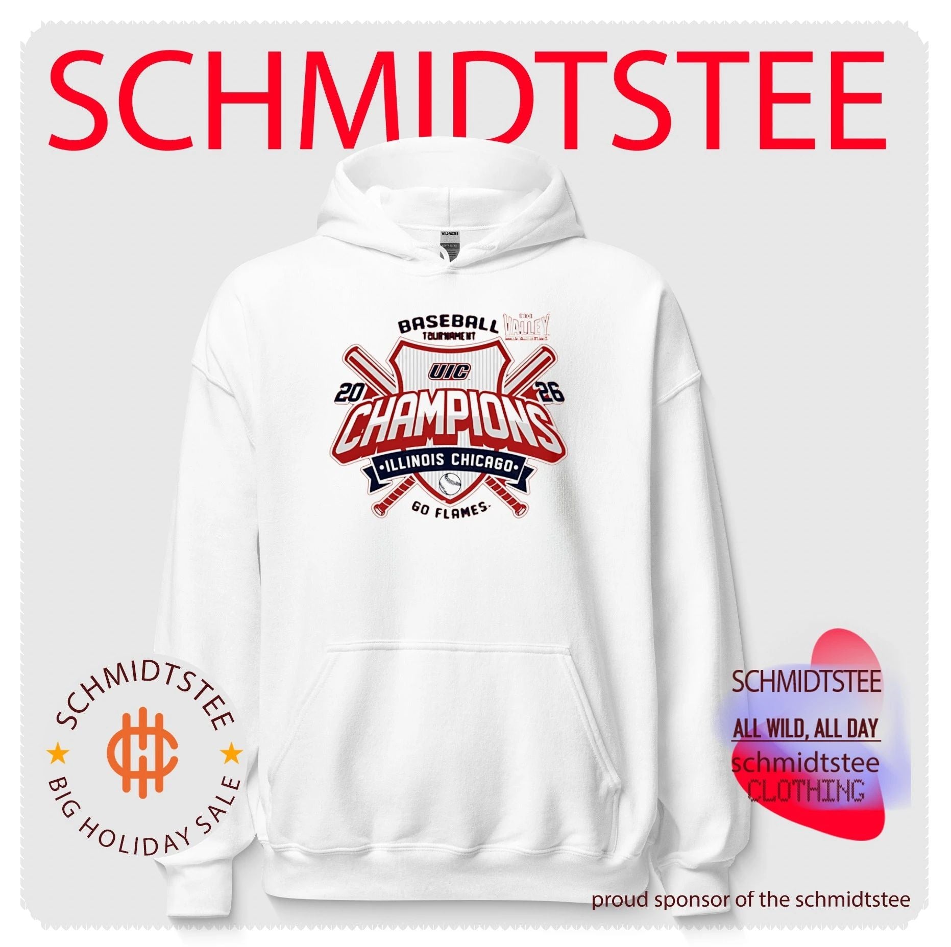 Illinois Chicago Baseball 2026 Conference Champions shirt