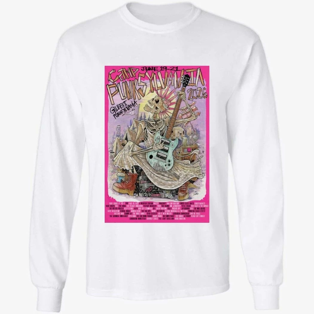 Camp Punksylvania 6-21-2026 Gilbert PA Poster Shirt