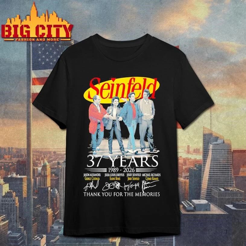 Seinfeld 37 YEars 1989 – 2026 Thank You For The Memories Shirt