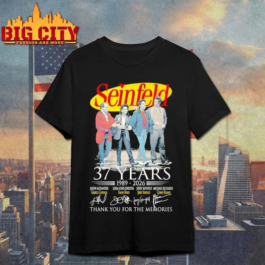 Seinfeld 37 YEars 1989 – 2026 Thank You For The Memories Shirt