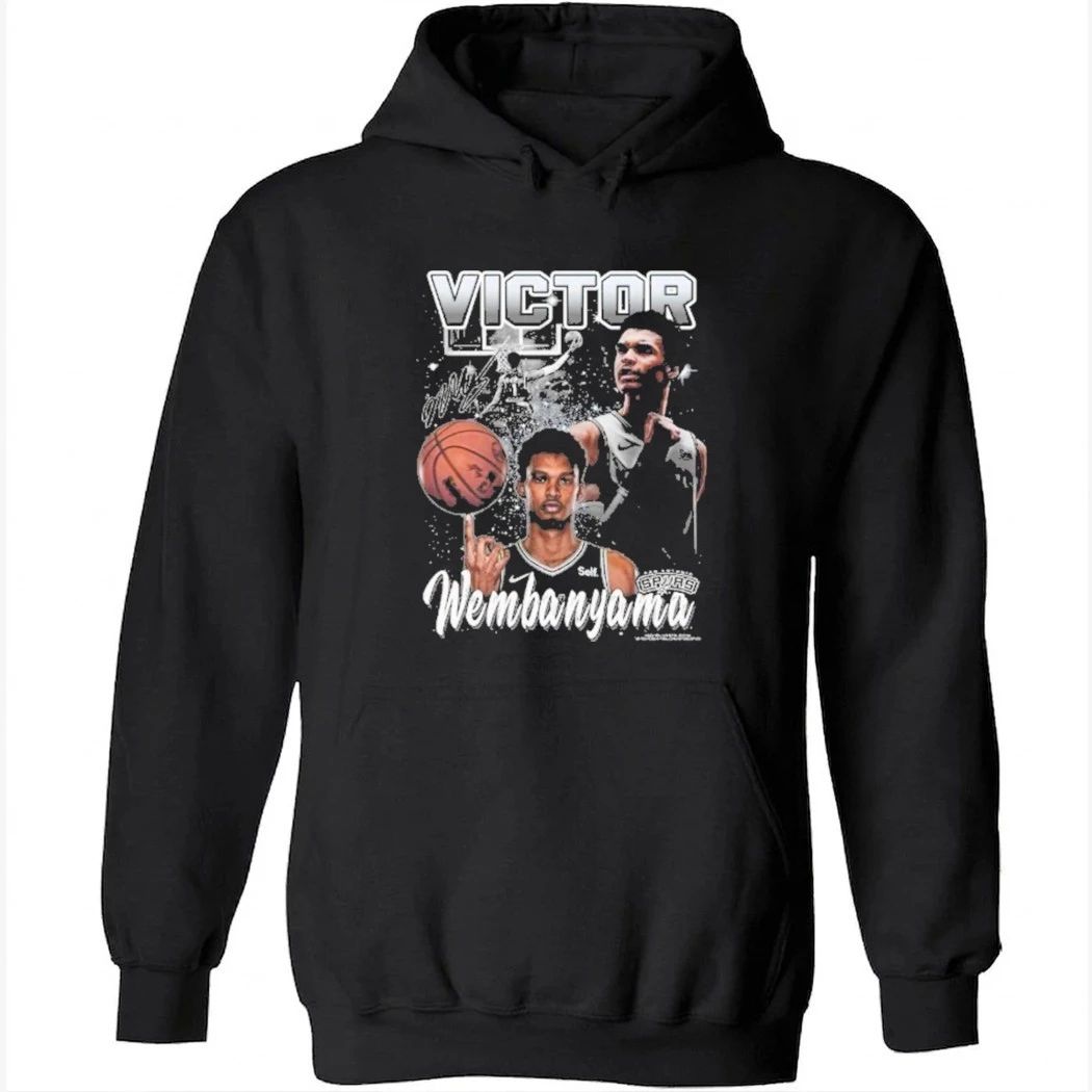 Exclusive Version San Antonio Spurs Wemby Alien Victor Graphic Shirt