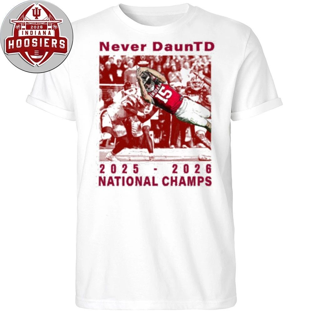 Number 15 Never DaunTD 25-26 Champions Tee Shirt