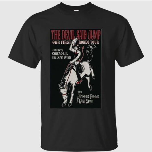 The Devil Said Jump June 14 2026 Chicago, IL Poster Shirt