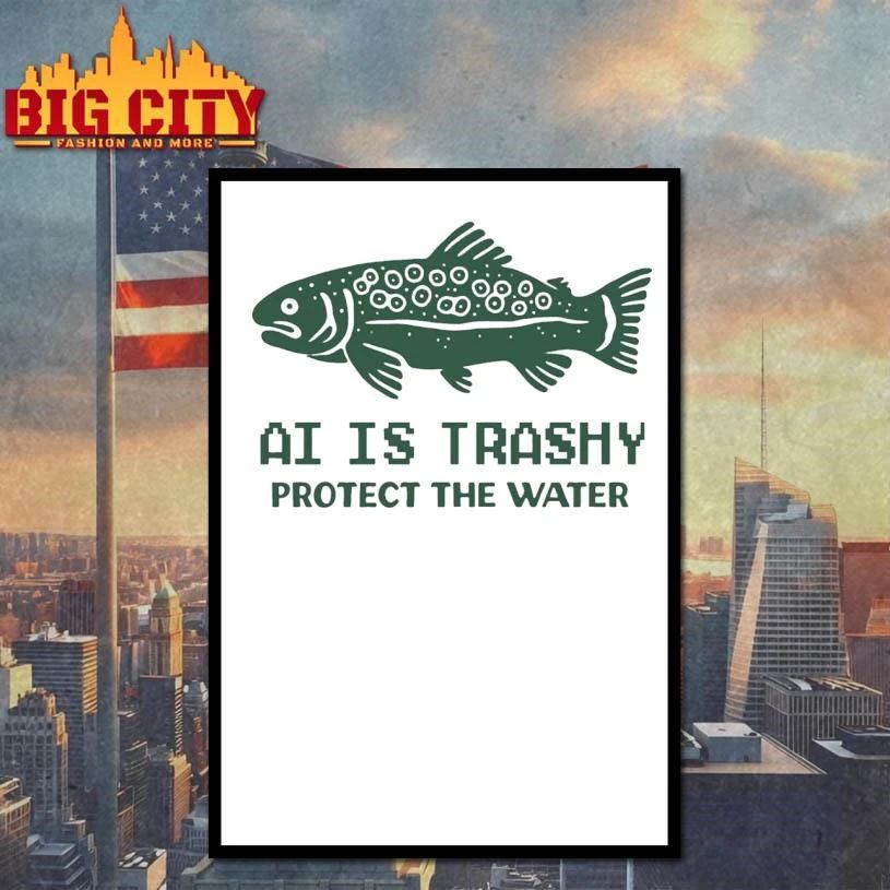 AI Is Trashy, Protect The Water Shirt