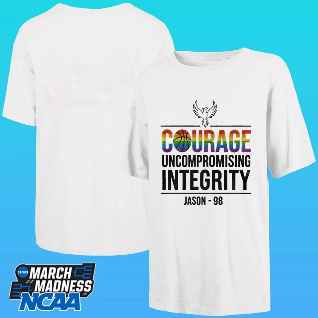 Courage Uncompromising Integrity Jason 98 Commemorative Shirt